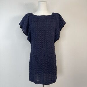 Emporio Armani Runway Wool Black Dress Size IT 38/US 2 Minimalist Quiet‎ Luxury